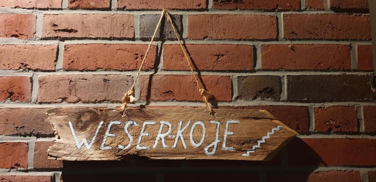 Weser-Koje Apartamento Elsfleth Exterior foto